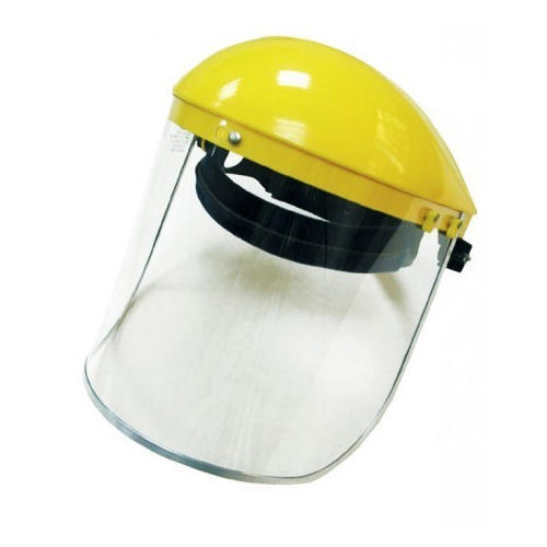 Helmet plastic best sale face shield